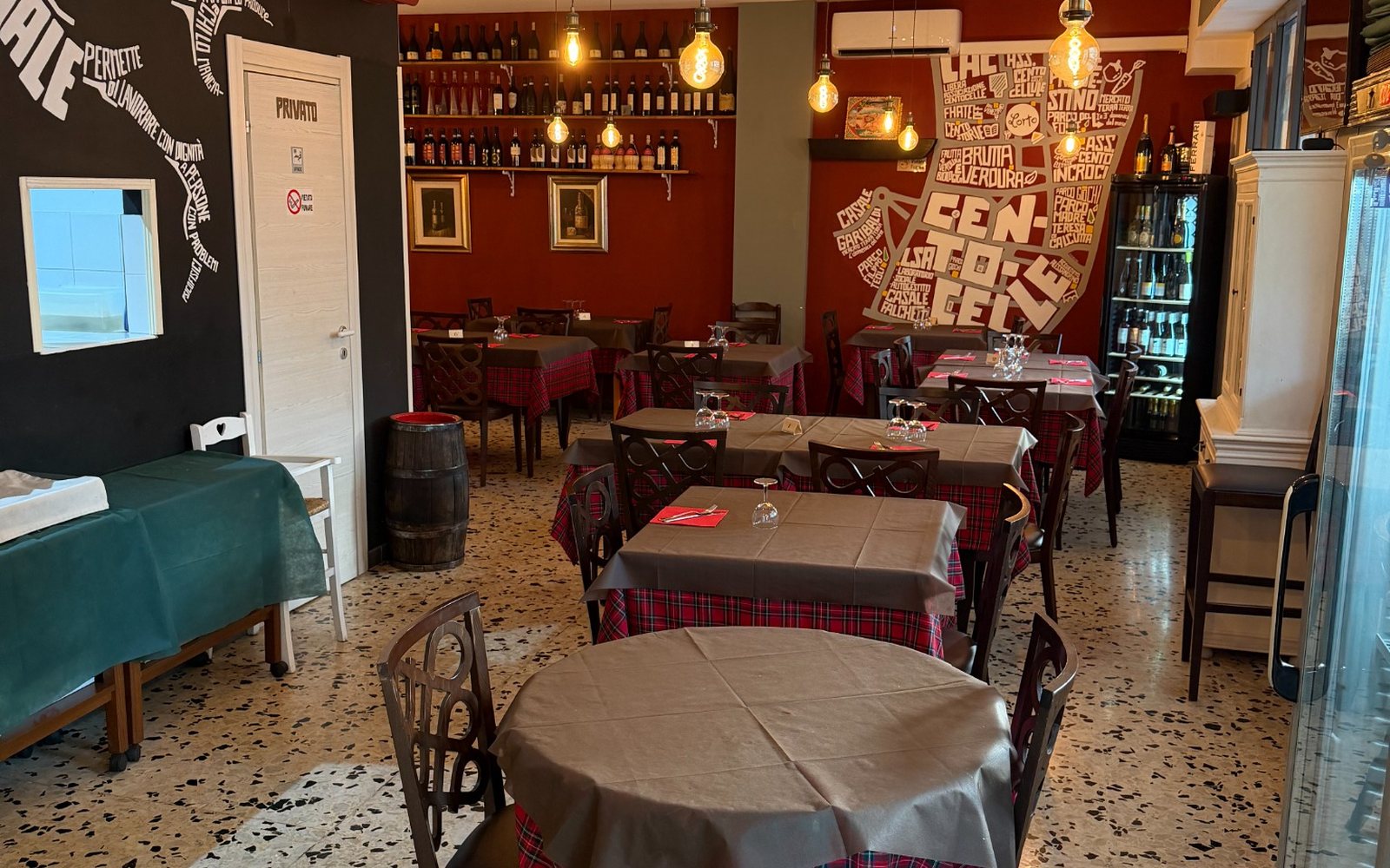 La sala di LORTO a Centocelle